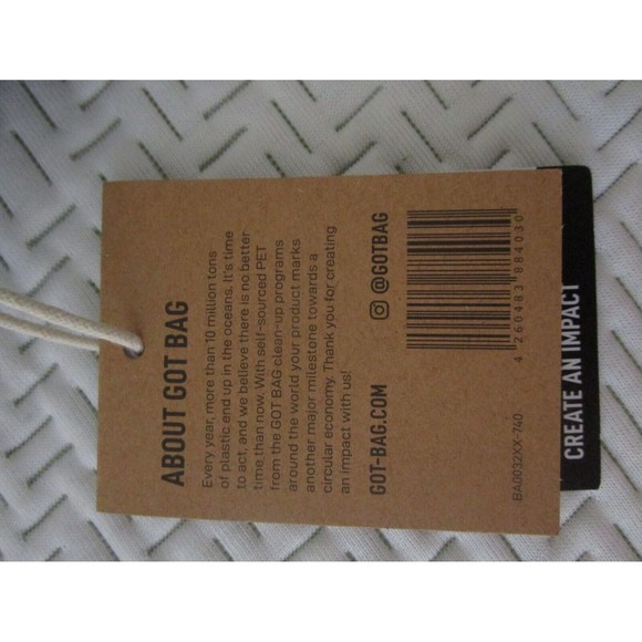 GOT BAG Hip Bag sport bag belt bag fanny pack Recycled Plastic Bay Blue NWT - Picture 5 of 11